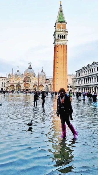 San Marco всё ещё в воде