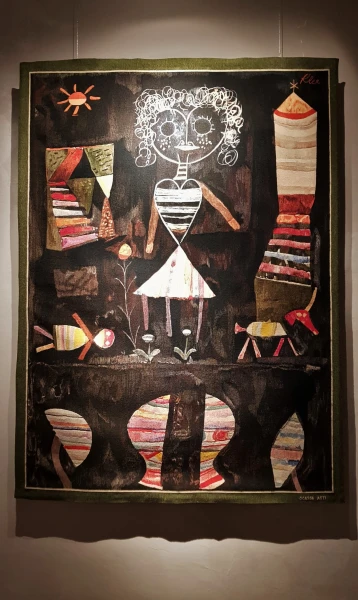 Выставка гобеленов в Палаццо Дзагурри.Пауль Клее "Театр марионеток" 