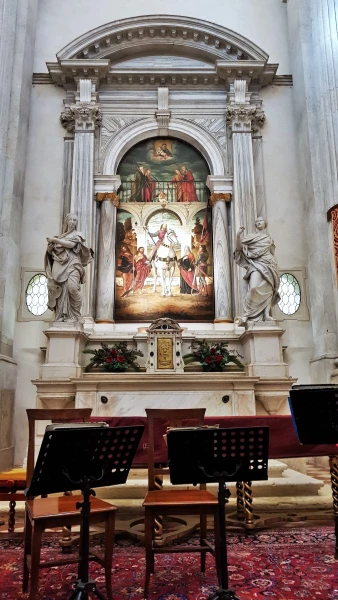 Chiesa di San Vidal. «Святой Виталий на коне", Витторе Карпаччо.