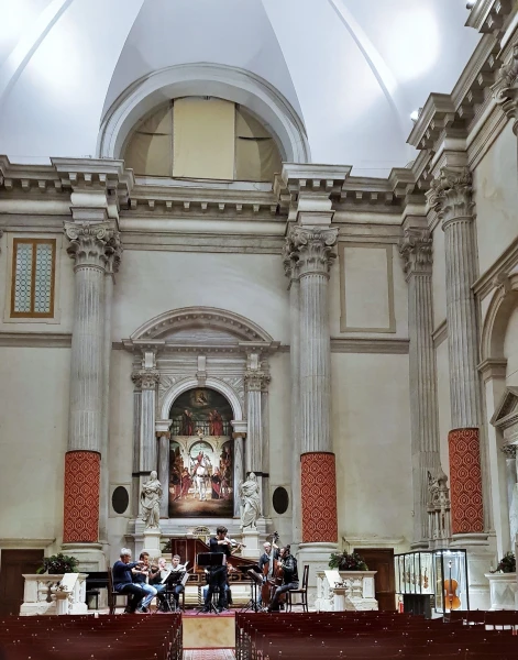Chiesa di San Vidal. Вечерами тут концерты на муз. Вивальди