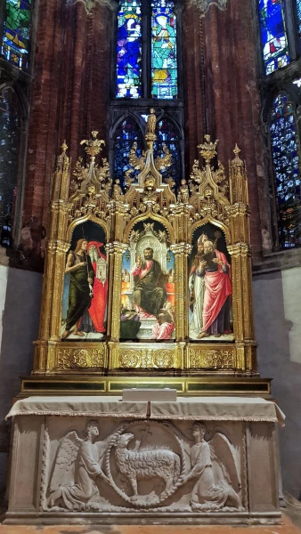 Basilica Frari, Триптих Св. Марка. Бартоломео Виварини