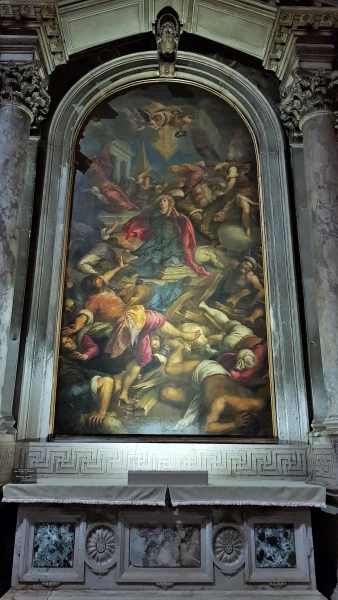 Basilica Frari, "Мученичество св.Екатерины" Пальма мл.