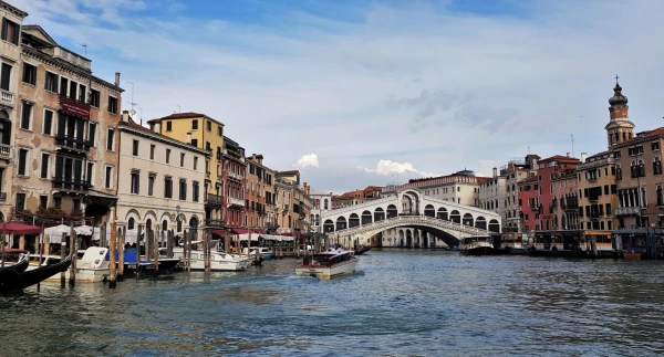 Прогулки по Гранд каналу. Ponte di Rialto