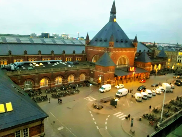  Вид из отеля Copenhagen Plaza