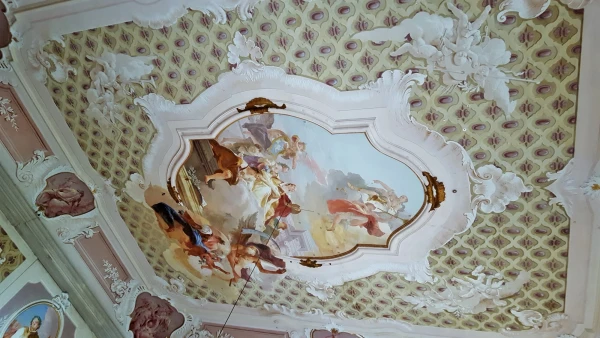 Потолок, вилла Пизани