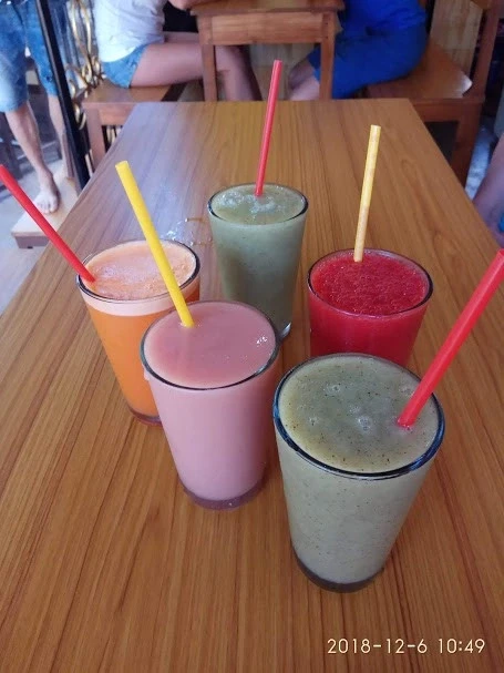 Джус центр в Чапоре - Jai Ganesh Fruit Juice Centre-самые вкусные джусы в Гоа и самые дешевые