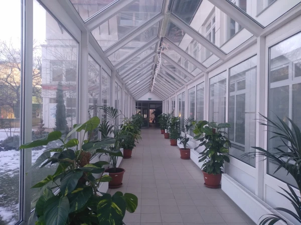 Галерея переход в аквапарк
