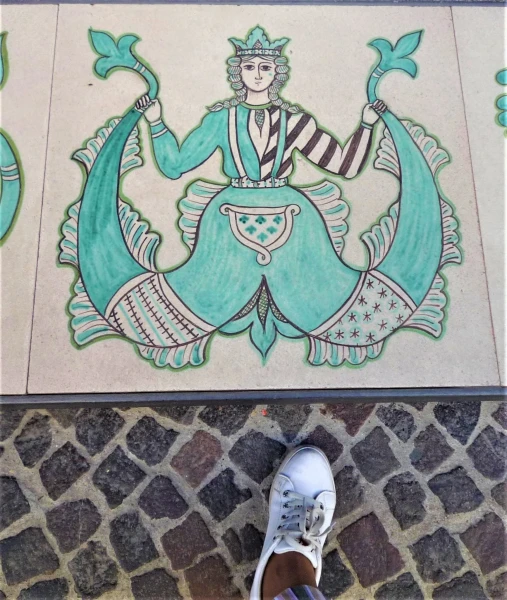 В Орвието. Скамейка