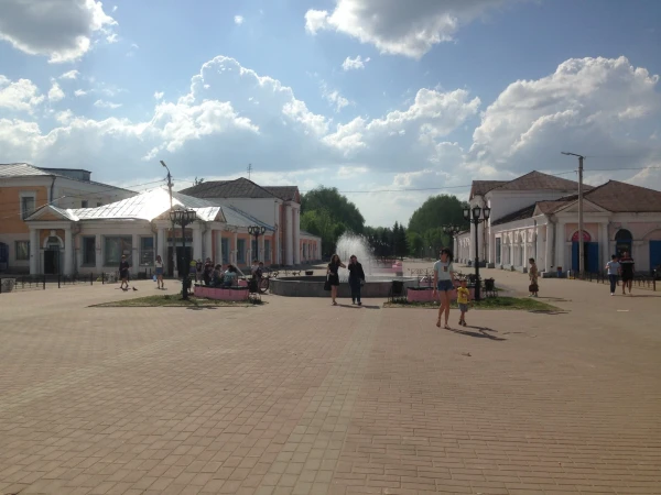 Фонтан на шуйском Арбате