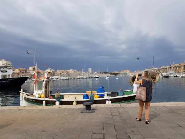 Старый порт перед грозой