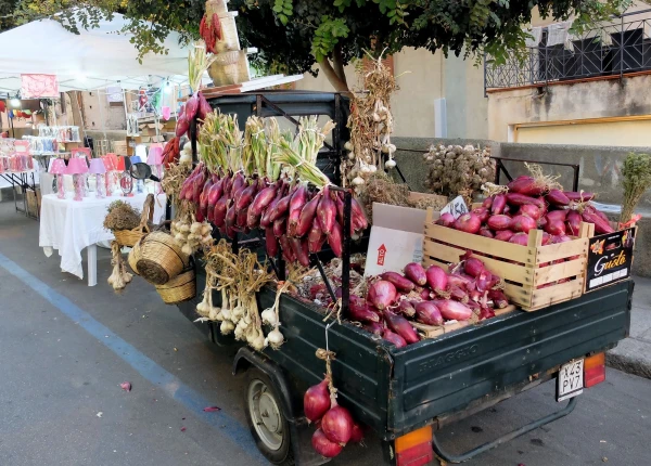 Знаменитый красный лук Тропеи (Cipolla rossa di Tropea)
