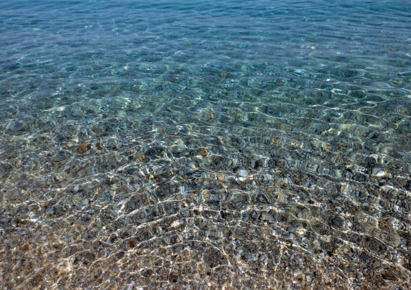 Море на пляже 