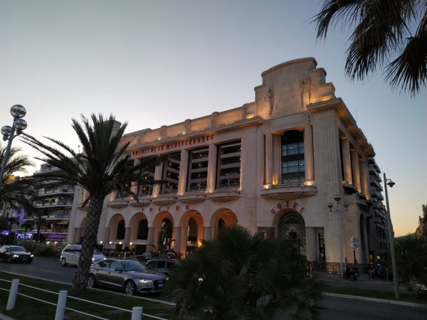 Ницца. Вечер на Английской набережной