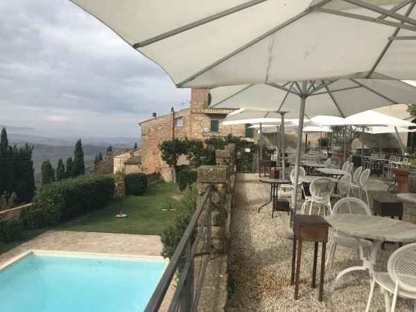 Hotel Relais Il Chiostro di Pienza.Сад отеля