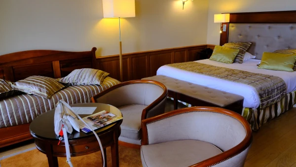 Отель Dormy House. номер "Directoire" с видом на море