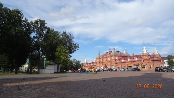 Завершение прогулки по Лавре...