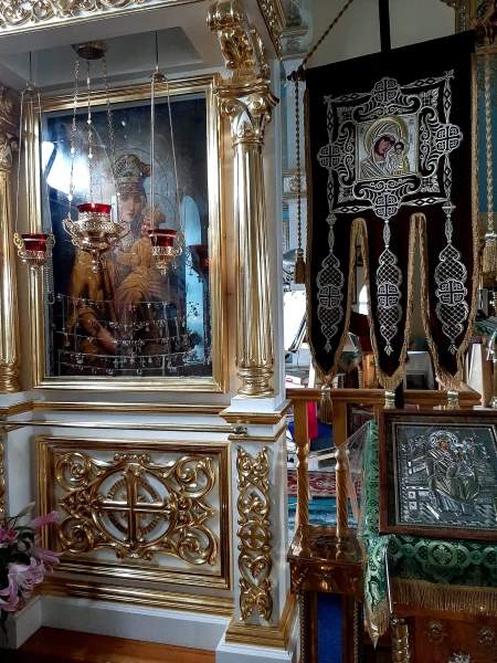 В церкви в честь иконы Белыничской Божьей Матери