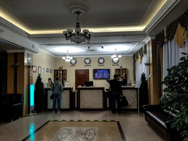 Отель "Релита-Казань". В зоне ресепшн