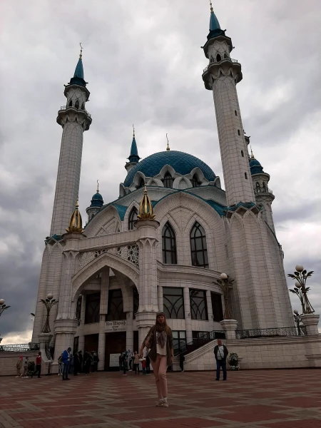 На территории Кремля. Мечеть Кул Шариф