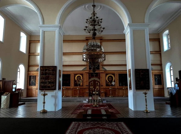В Соборе Покрова Пресвятой Богородицы