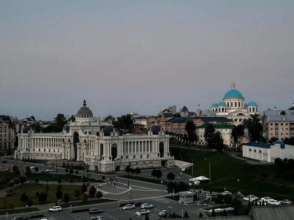 Виды со смотровой Казанского Кремля