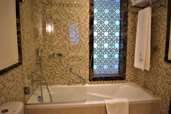 Мой номер в отеле Ajman Hotel 5*. Ванная комната 