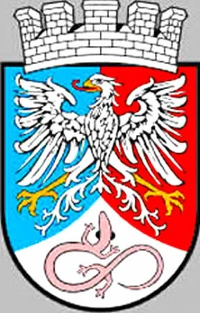 Современный герб словенского города Постойна.
