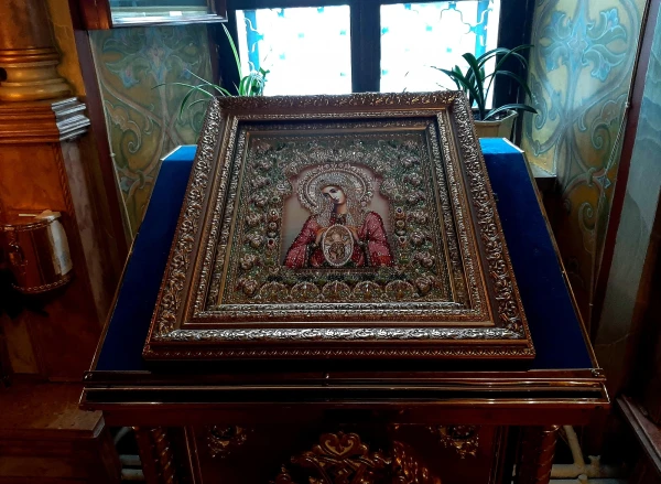 В церкви Усекновения главы Иоанна Предтечи