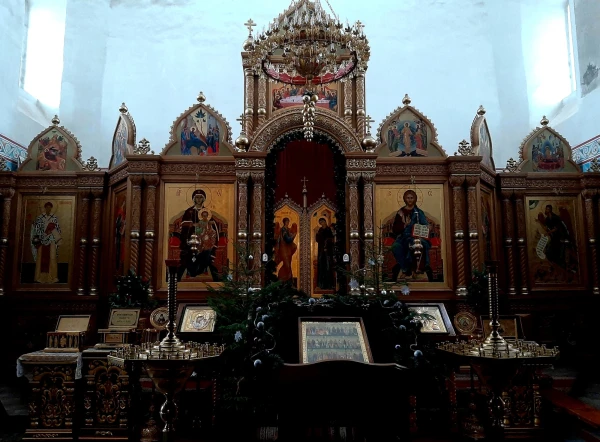 В церкви Усекновения главы Иоанна Предтечи
