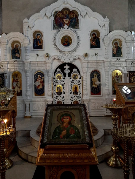 В храме святых бессребреников и чудотворцев Космы и Дамиана Римских