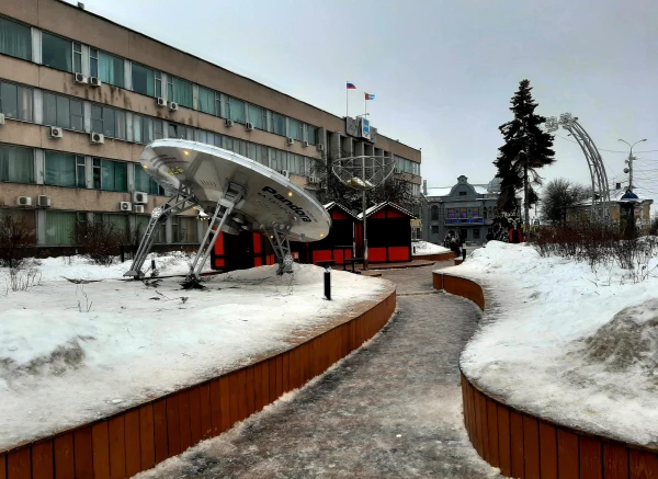 В сквере Чижевского