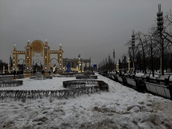 На ВДНХ