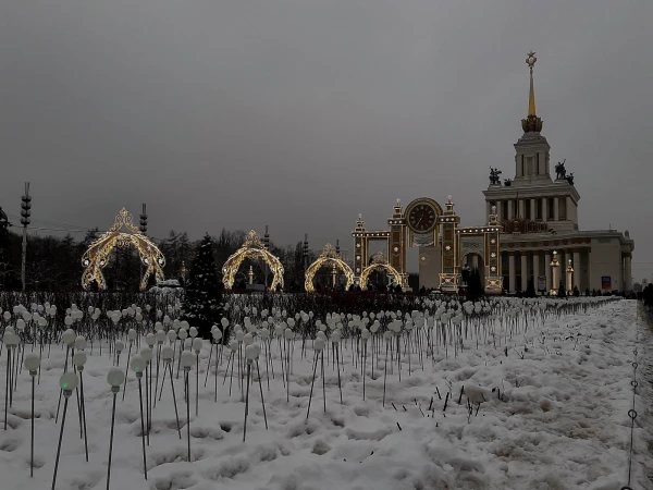 На ВДНХ