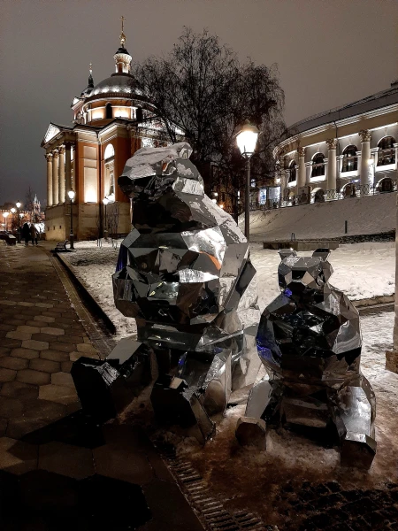В парке "Зарядье"