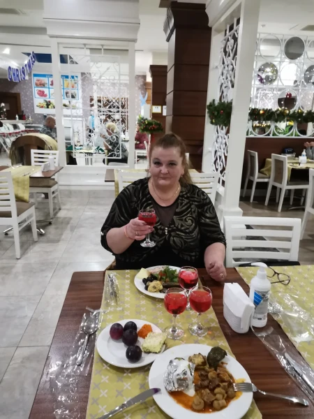 Я в нашем отельном ресторане