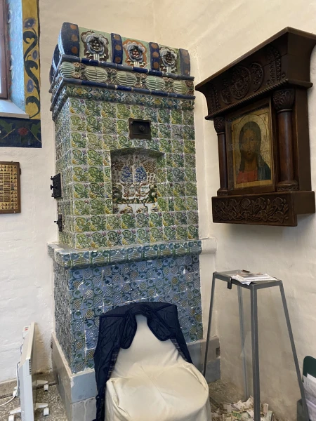Израсцовая печь