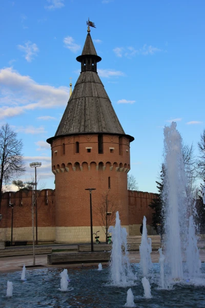 Тульский кремль. Спасская башня.