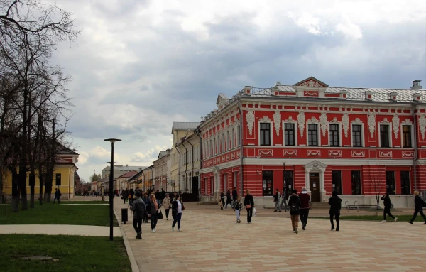 Тула. Пешеходная улица Металлистов. Бывшая Пятницкая.