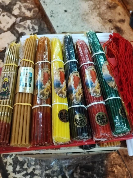 Иерусалимские свечи (в пучке 33 шт.)