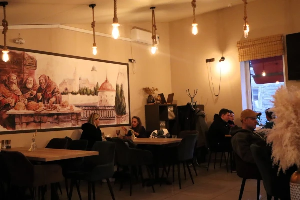 Выборг. Ресторан Хлеб и Мясо.