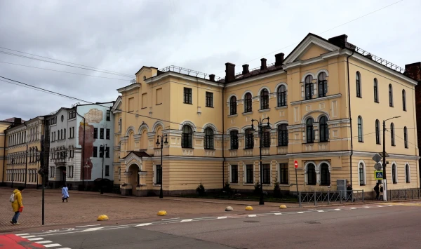 Выборг. Старый город. Улица Выборгская.
