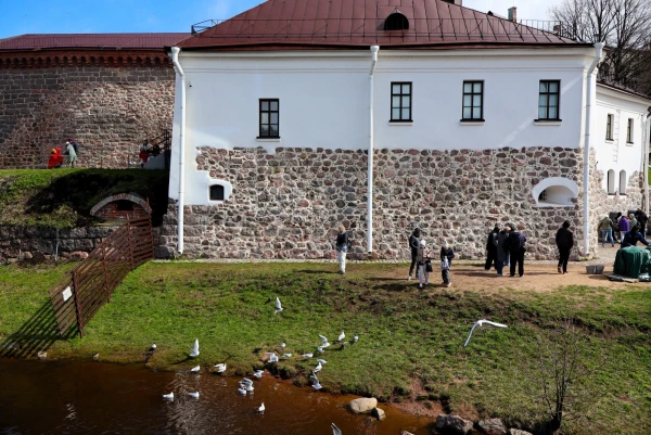 Выборгский замок (швед. Viborgs slott, фин. Viipurin linna) — средневековый замок в Выборге, до XVII века служил резиденцией шведских наместников, управлявших Выборгским леном. Находится на небольшом острове (170 х 122 м) в Финском заливе. Замок на воде является древнейшим из выборгских укреплений — он восходит к XIII веку. В России это один из немногочисленных сохранившихся памятников средневекового западноевропейского военного зодчества, в котором располагается государственный музей.