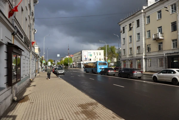 Новоторжская улица, Тверь. Отель Губернаторъ 3*.