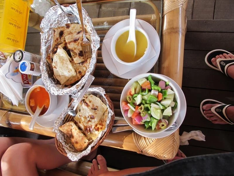обед в Kafe Del Mar