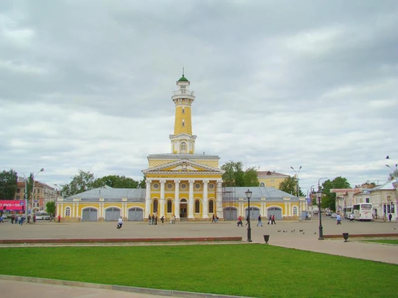 Символ Костромы - пожарная каланча