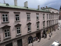 Sleeping in Krakow Main Market 