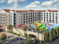Courtyard Marriott Anaheim Theme Park Entrance