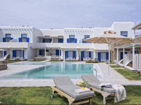 Blue and White Suites