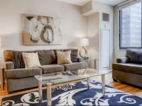 Luxury Apartments blocks away from the Metro-North Station 