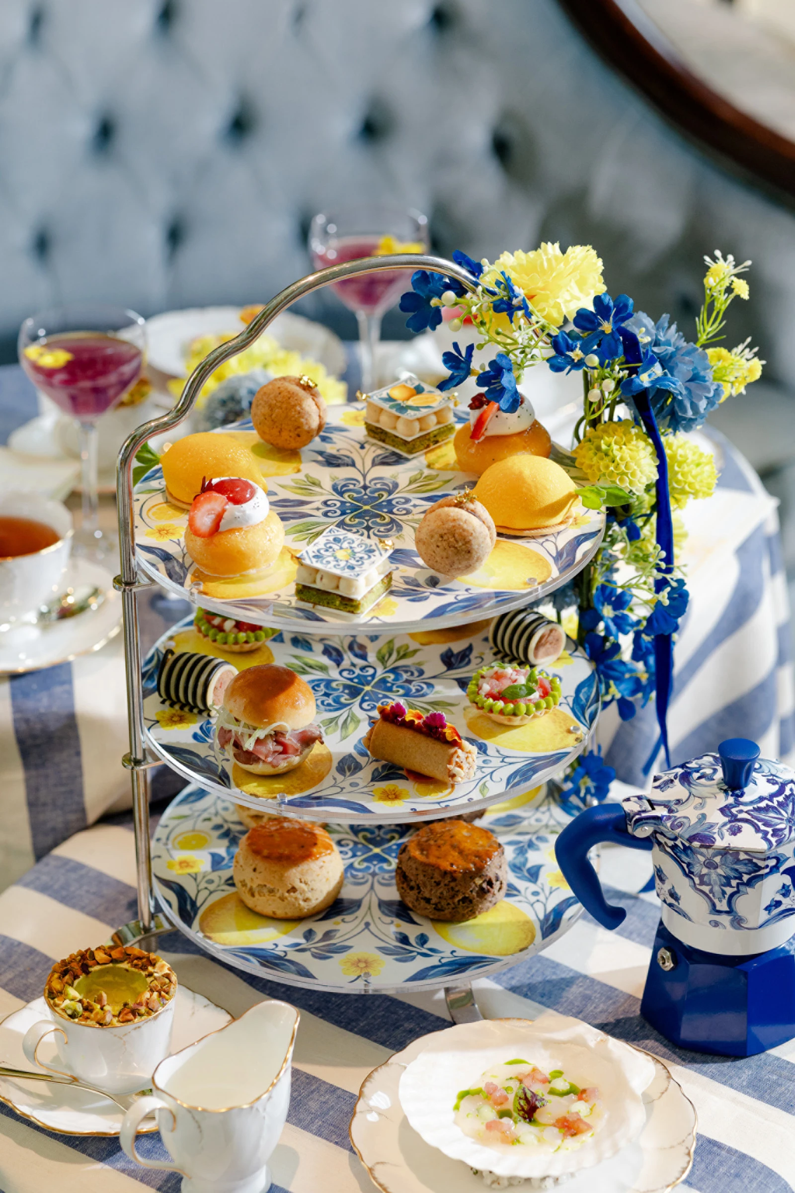 Un Pomeriggio a Positano: итальянский afternoon tea от Four Seasons Hotel Jakarta